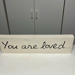 Plaque You Are Loved Louise Carey